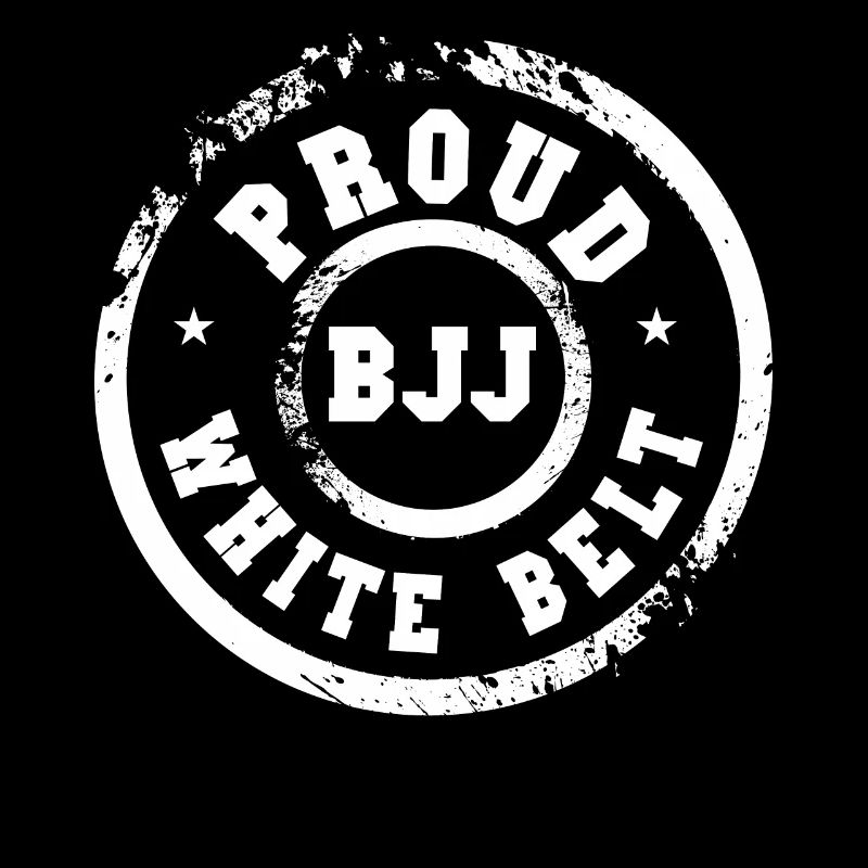 Fière ceinture blanche BJJ