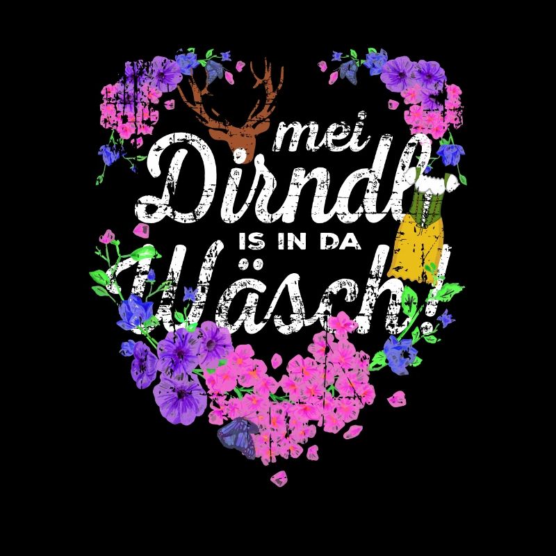 Mei Dirndl is in da Wäsch Dirndlersatz