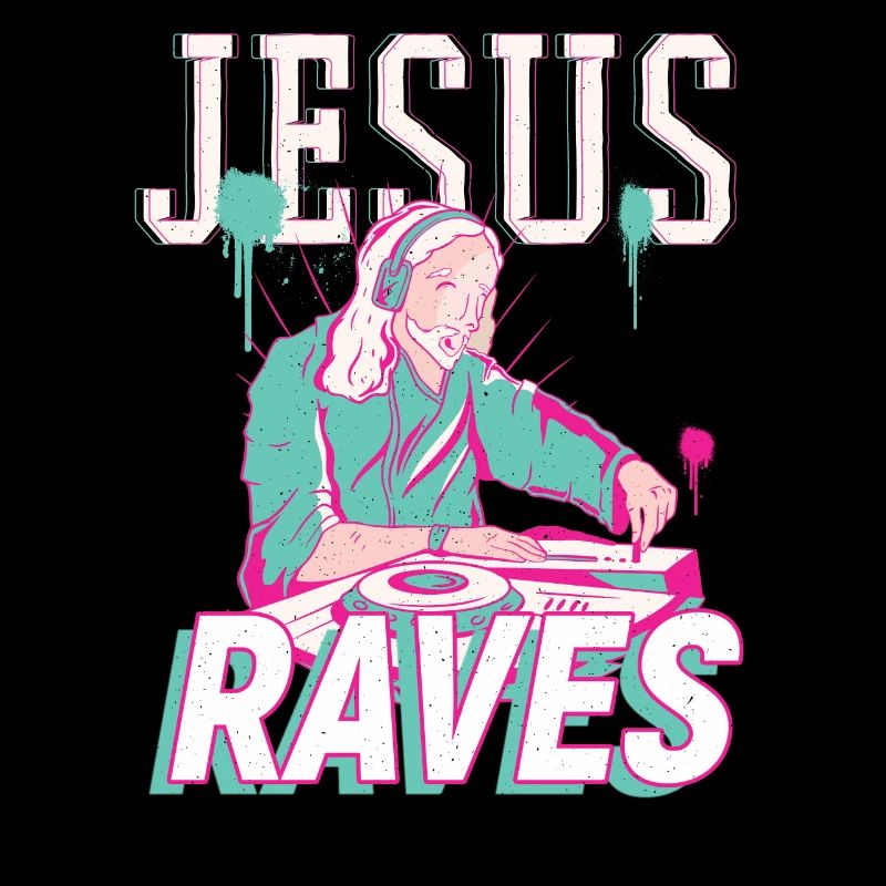 Rave Jesus - Techno DJ