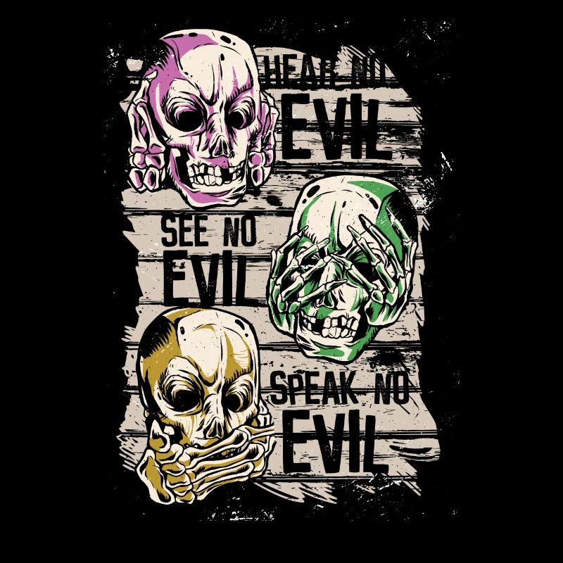 No Hear, No See, No Speak Evil