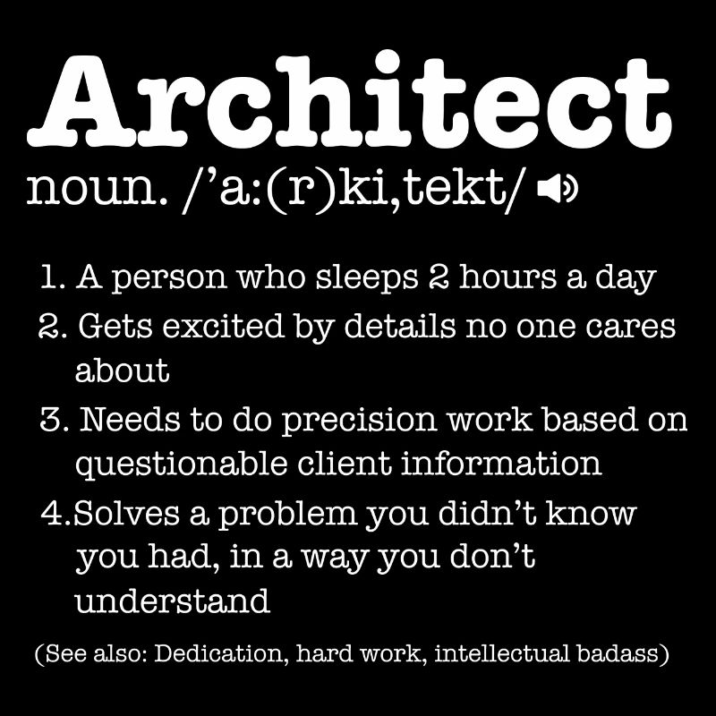 Architecte architecture architecte maître d’ouvrage cadeau de maître d’ouvrage