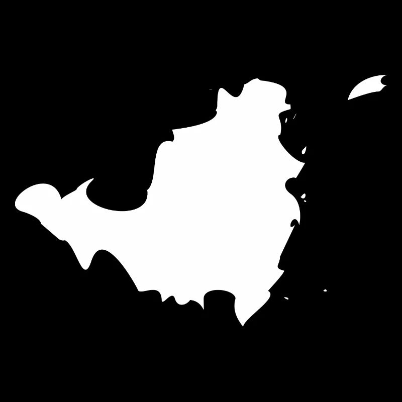 Sint Maarten map flag