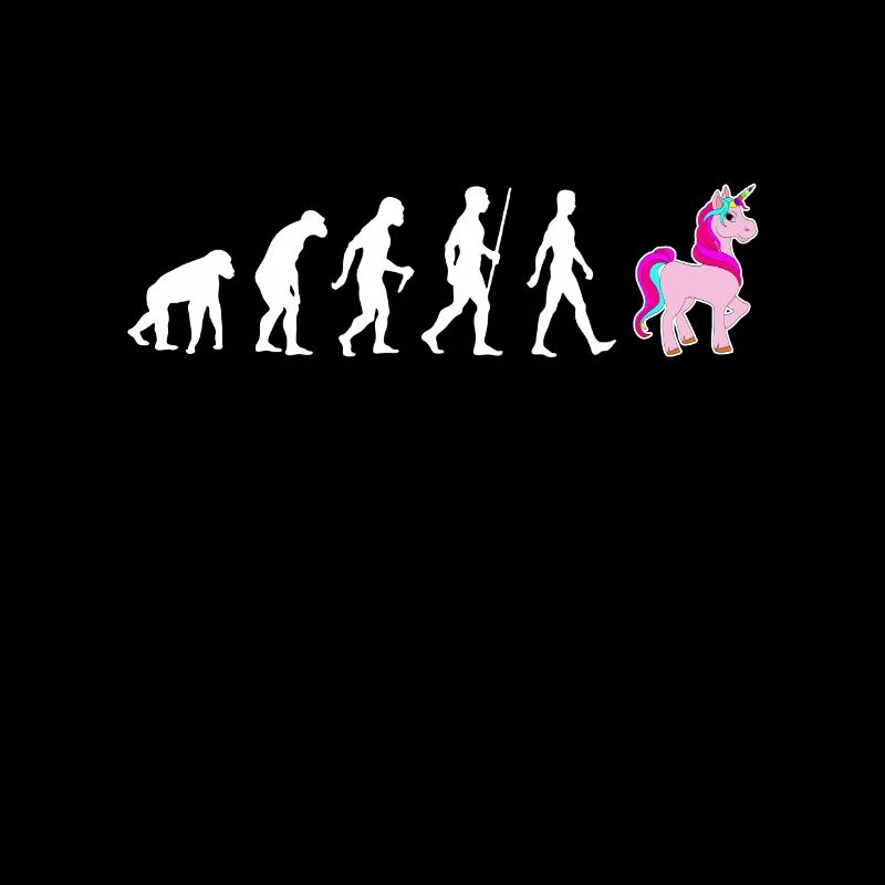 Einhorn Evolution Geschenk Trend Mädchen Rosa Lila