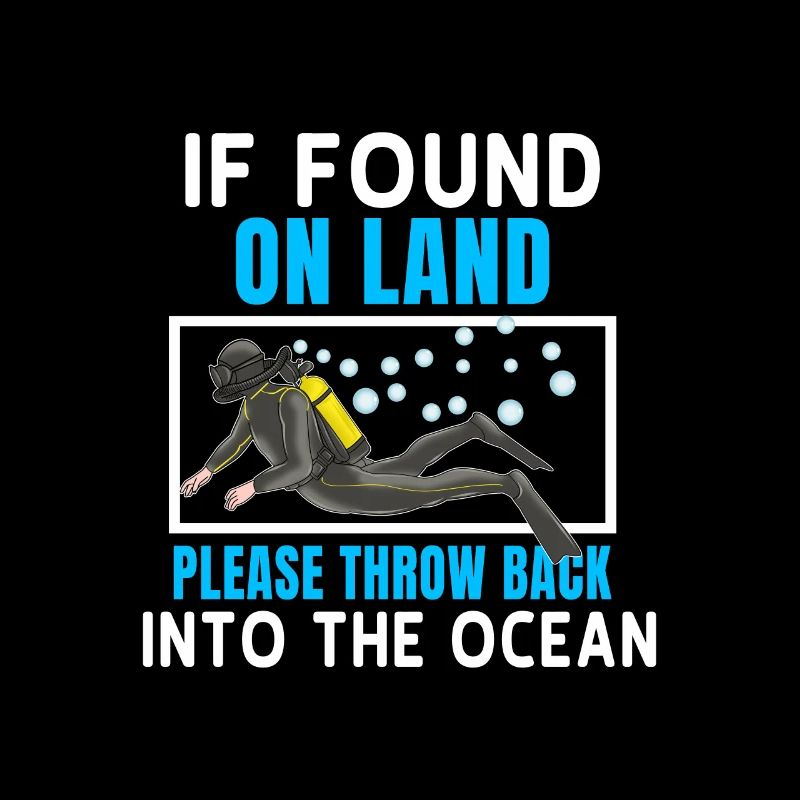 Funny Scuba Diving Ocean Scuba Diver Gift