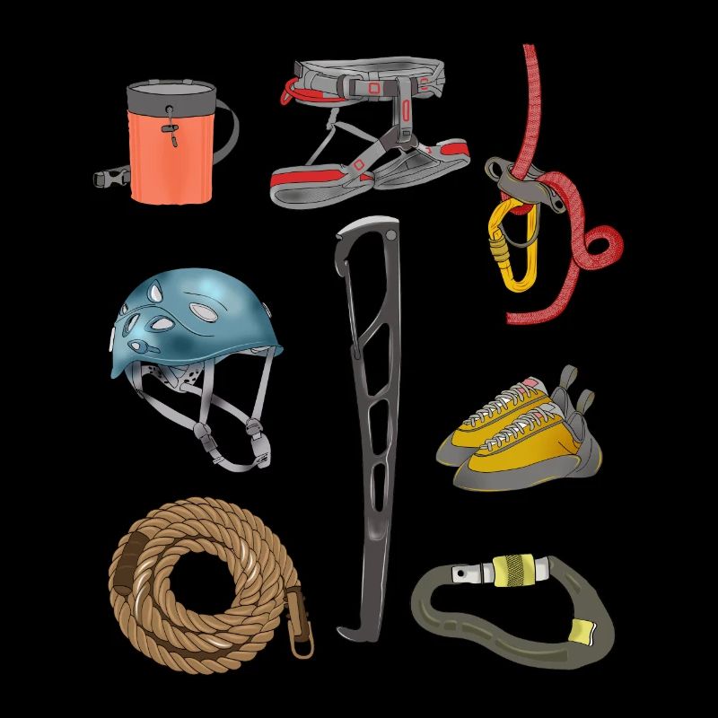 Free Climber Rock Climbing Mountains Boulder Gift