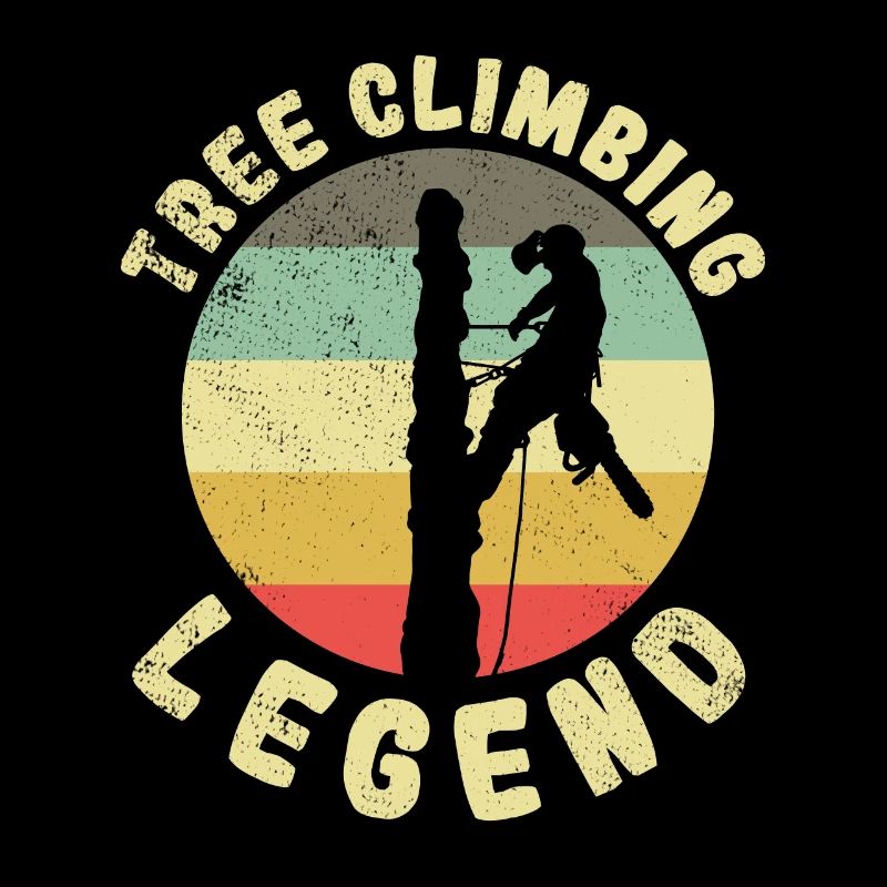 Baumklettern Baumpfleger Arborist Baumkletterer