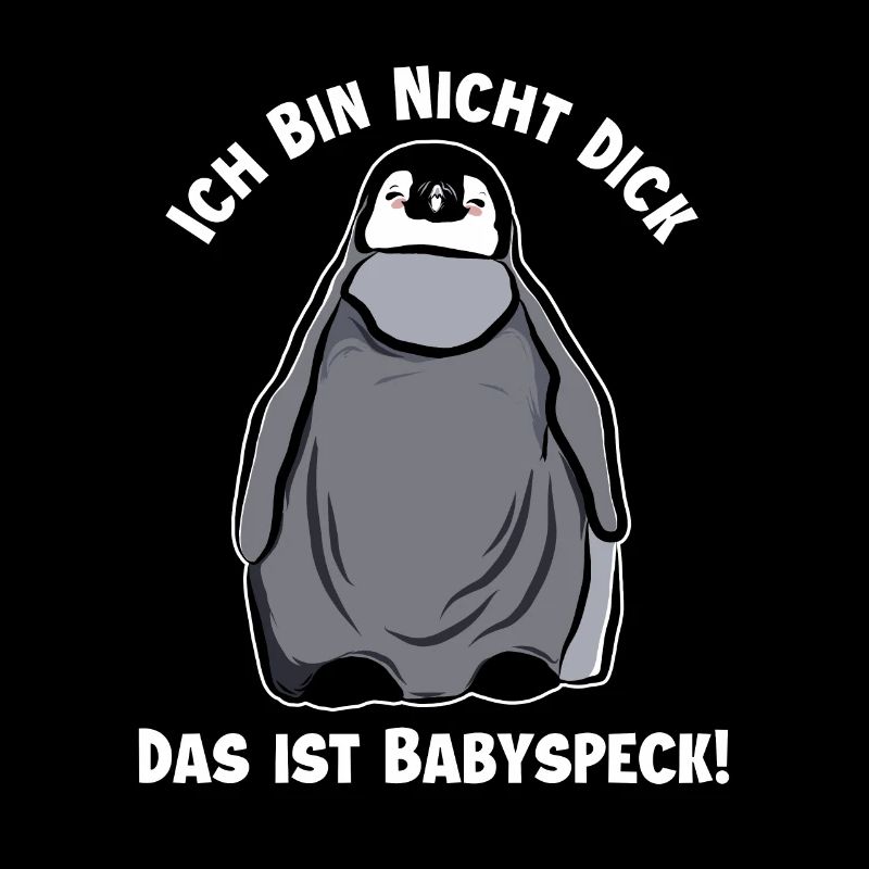 Ich bin nicht Dick Babyspeck Seevogel