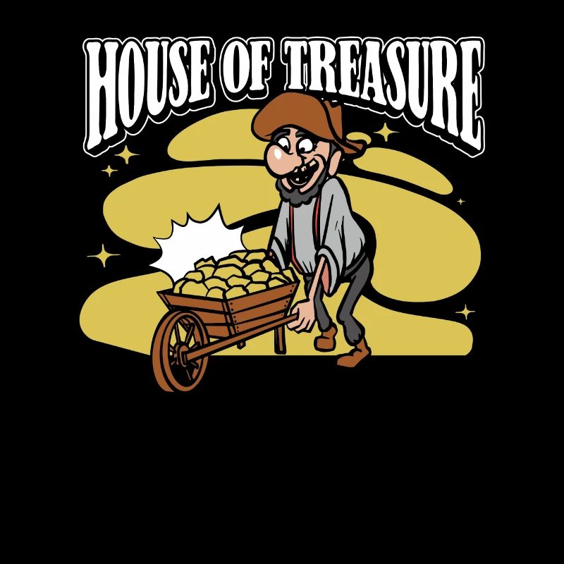 Prospectors Digging Treasure