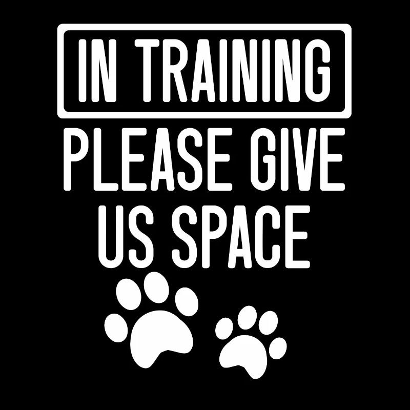 Dog trainer paws