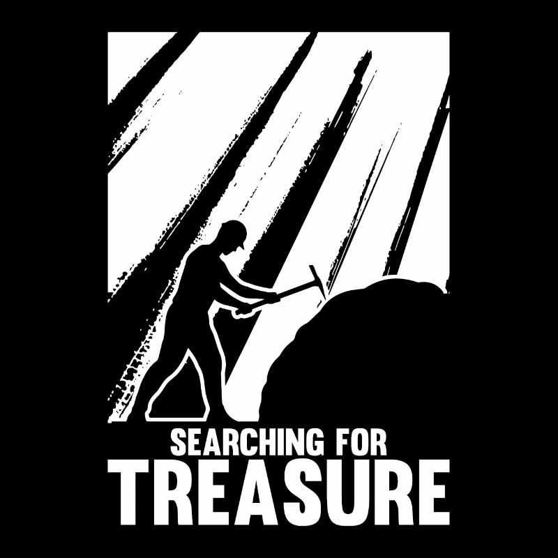 Prospectors Digging Treasure