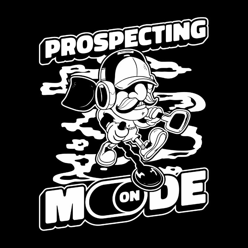 Prospectors Digging Treasure