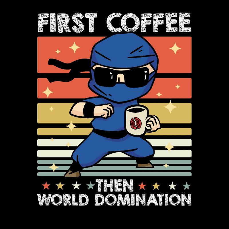 Ninja Sunglasses Coffee