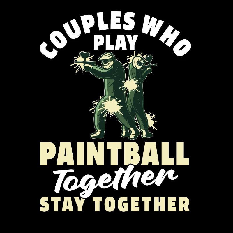 Paintball Couple