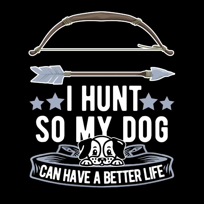 Bogenjagd Bogenjäger Hund