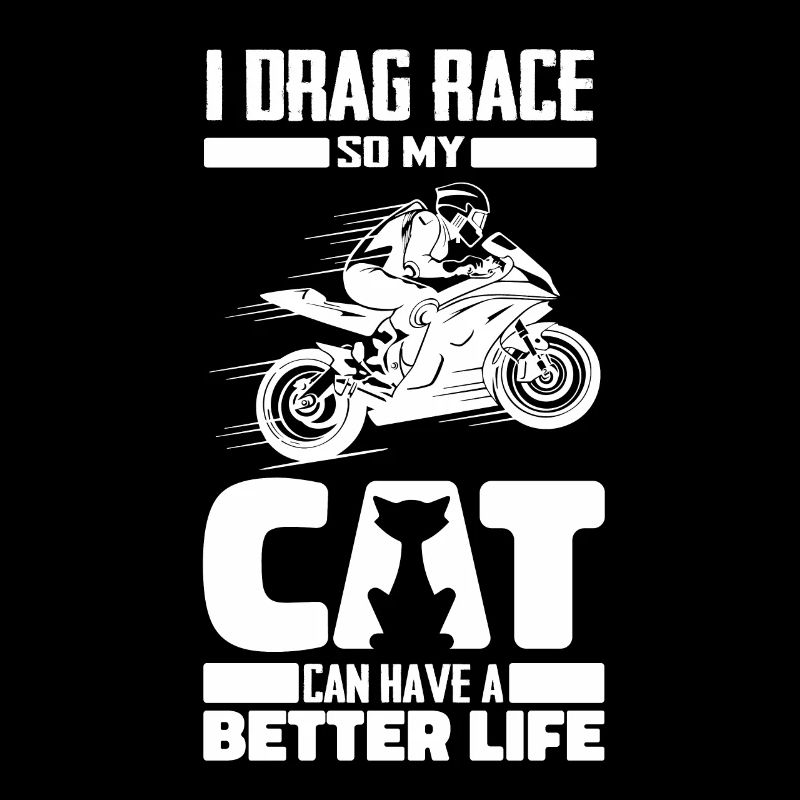 Dragster Drag Race Cat