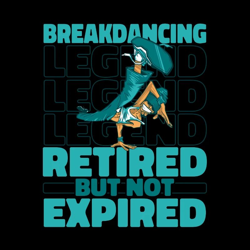 Breakdance Breakdancer Breakdance Retraité