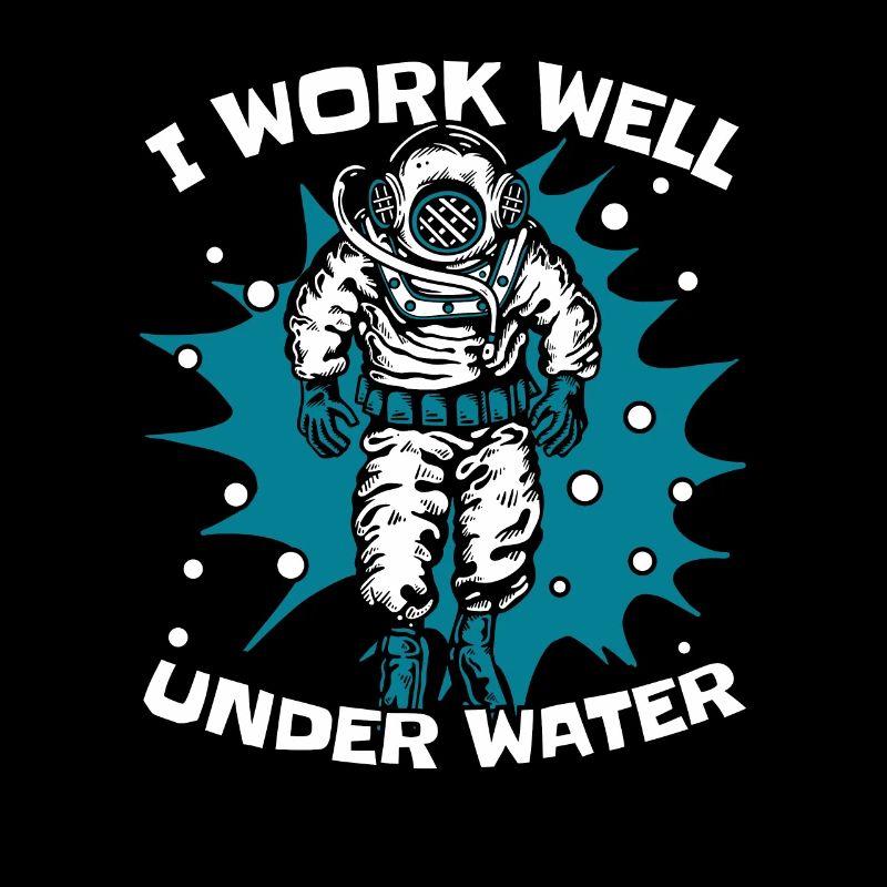 I Work Well Under Water Diving Mask