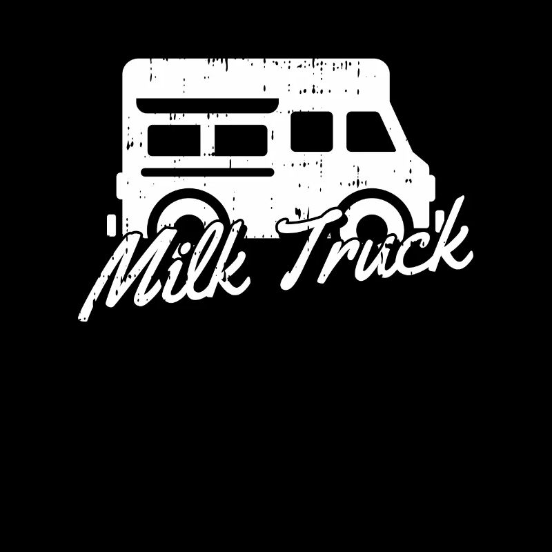 Wagon de lait de vache