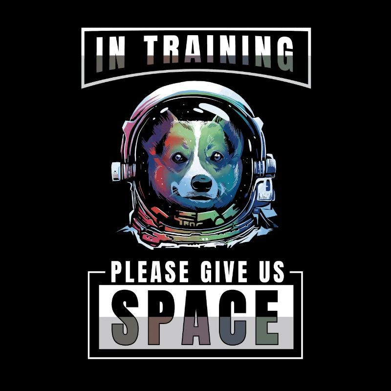 Dresseur de chiens Astronaute