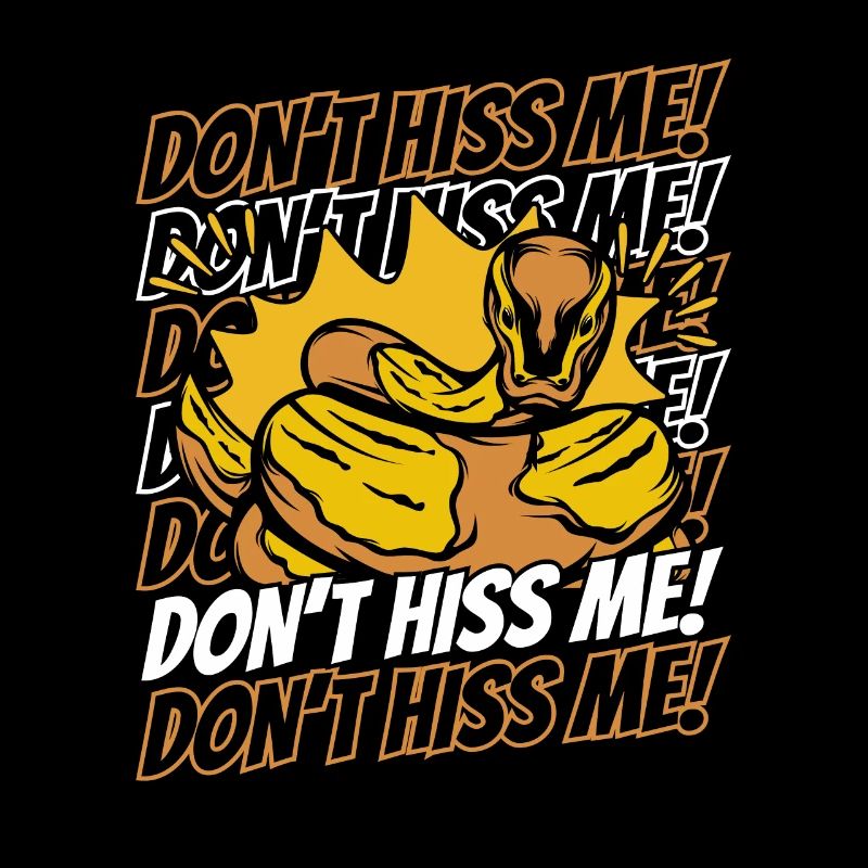 Don't Hiss Her Schuppenkriechtiere Python Banana