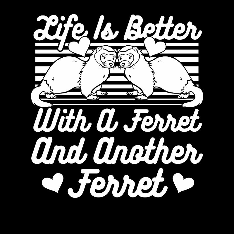 Frettchen Iltis Liebe