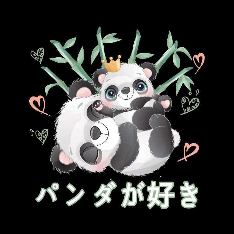 Ich Liebe Pandas Liebe Mama Panda Bär