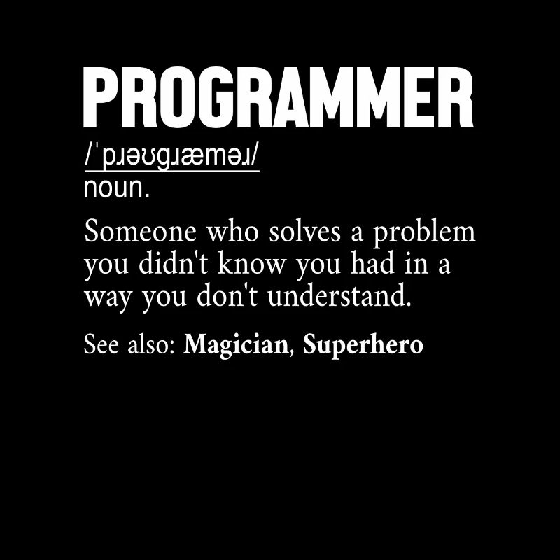 Programmer Definition Softwareentwickler Coder