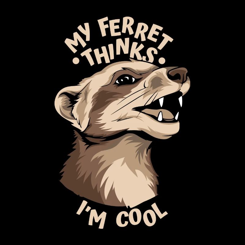 Frettchen Iltis Cool