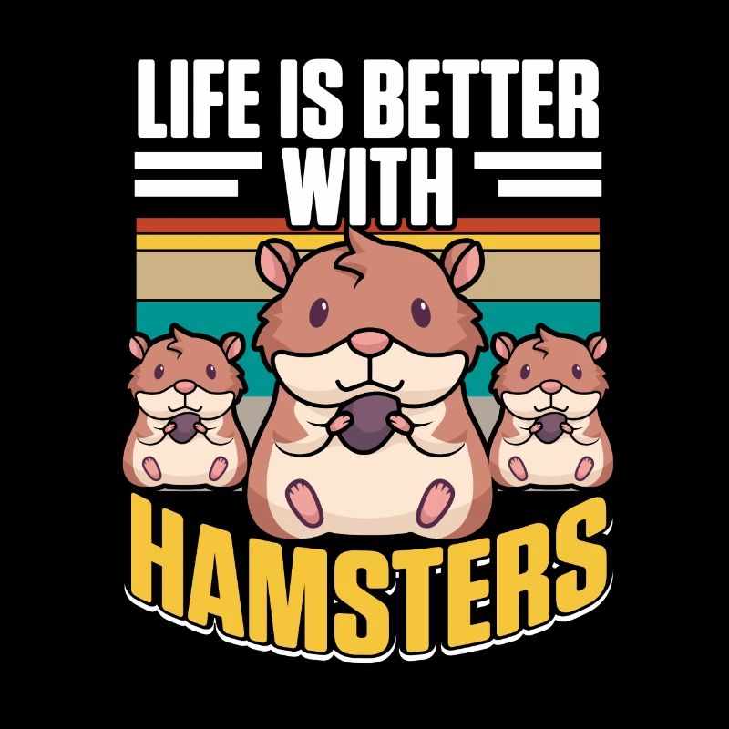 Life is Better with Hamsters Feldhamster