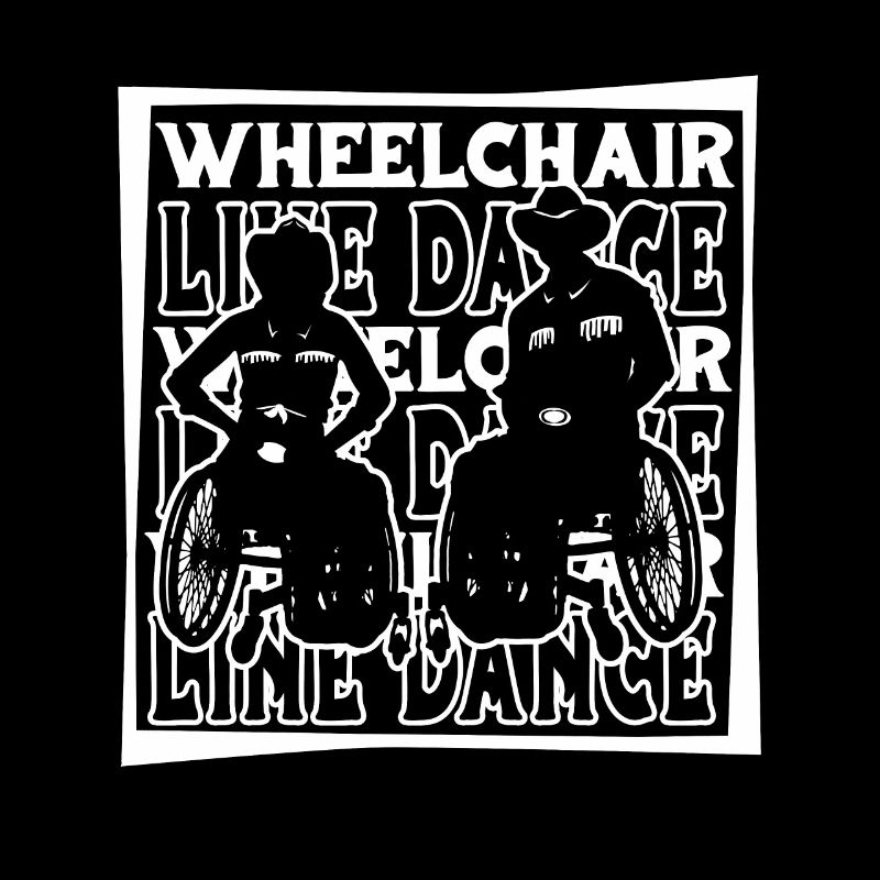 Line Dance Rollstuhl