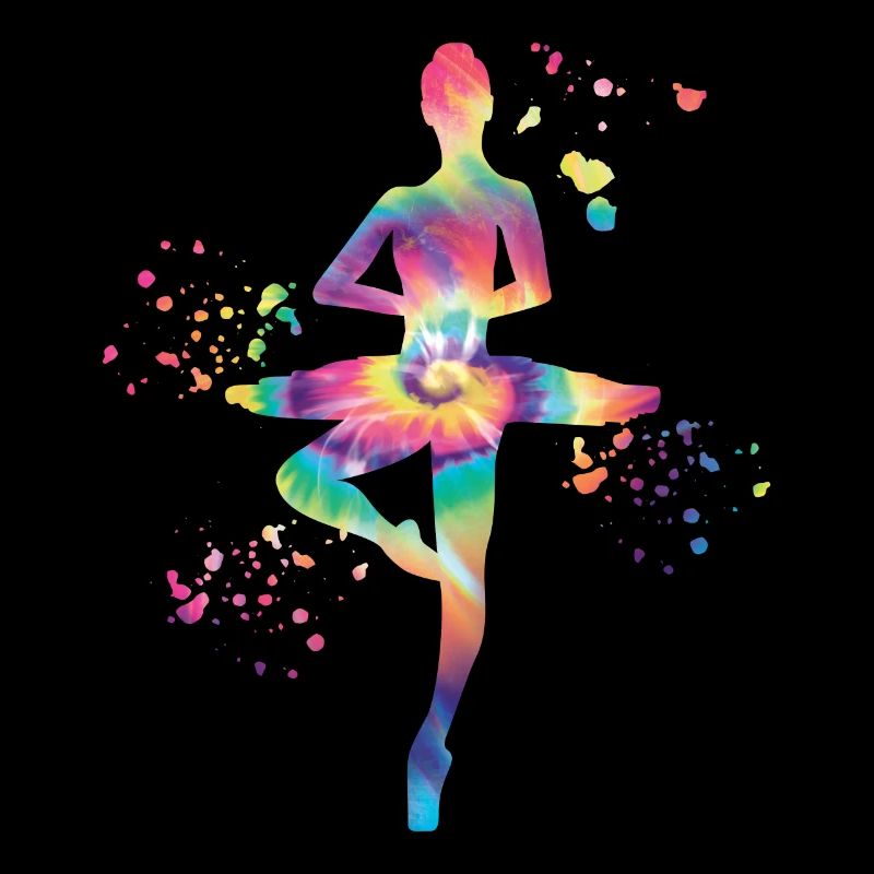 Ballet Dancer Colorsplash Ballerina