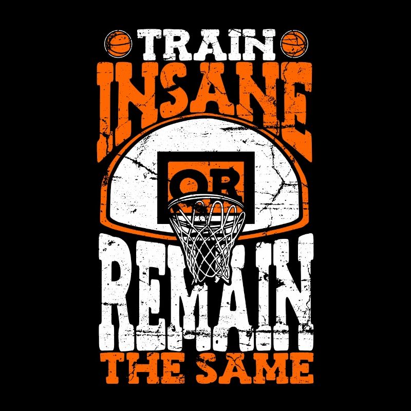 Train Insane Or Remain The Same Basketball Player