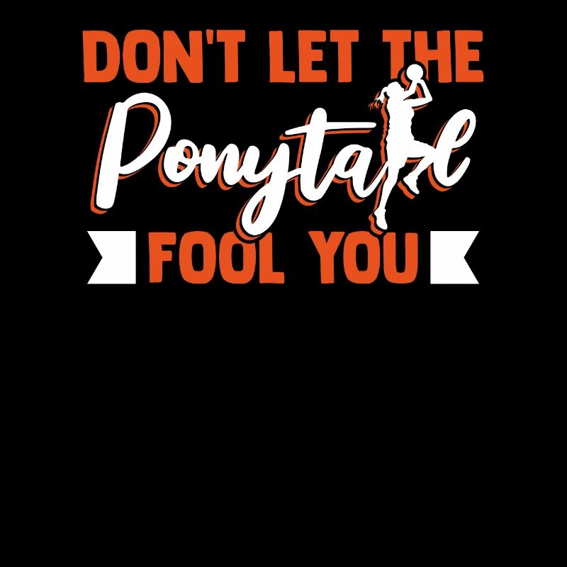 Ne laissez pas la queue de cheval vous tromper basketteur