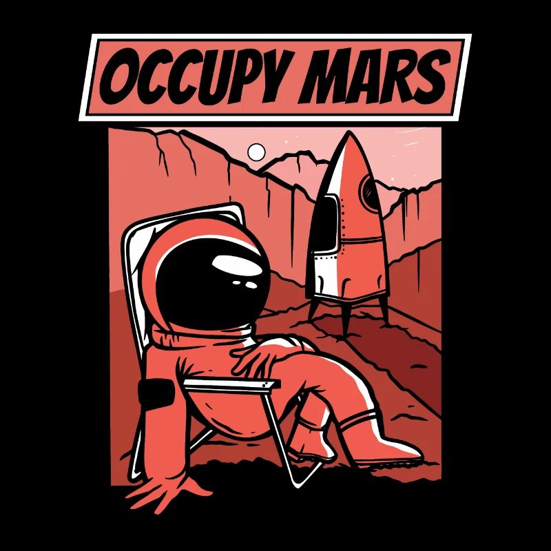 Space, Space, Occupy, Mars