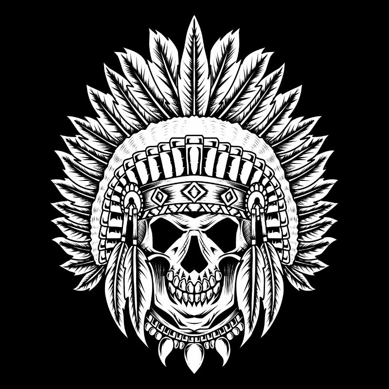 Indigenous Skull Skull