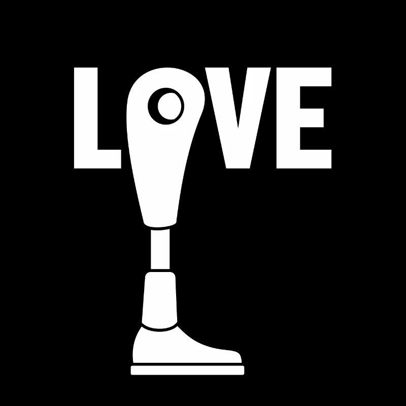 Love Artificial Legs Prosthesis Foot User Leg