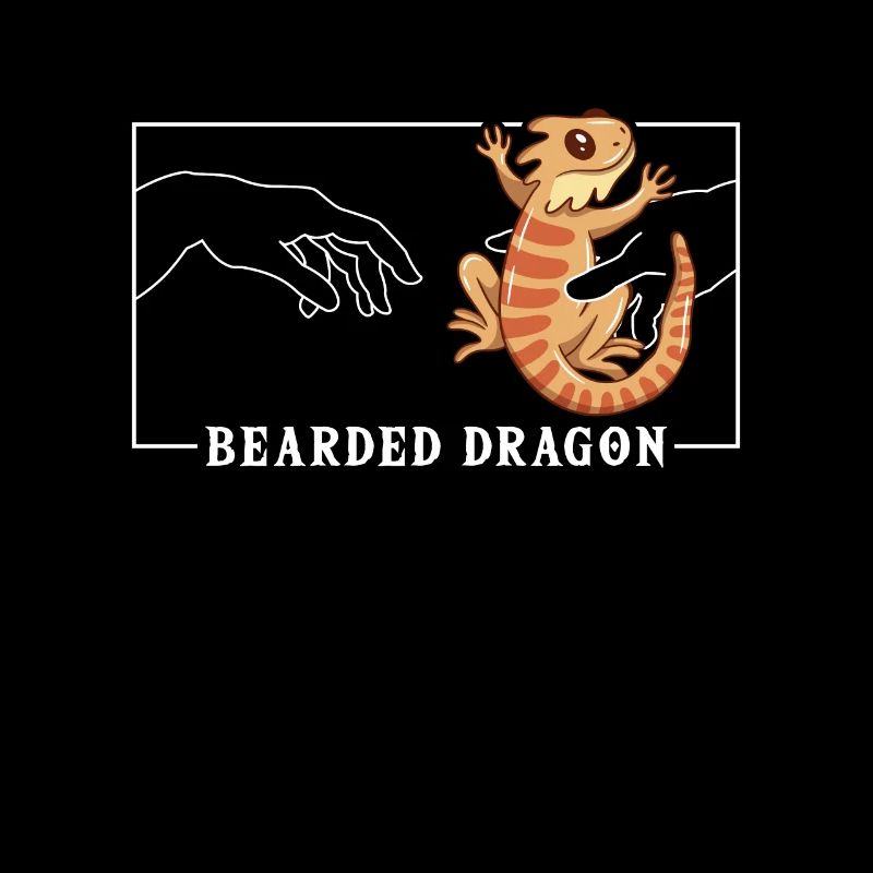 Michelangelo Schöpfung der Adam-Bartagame