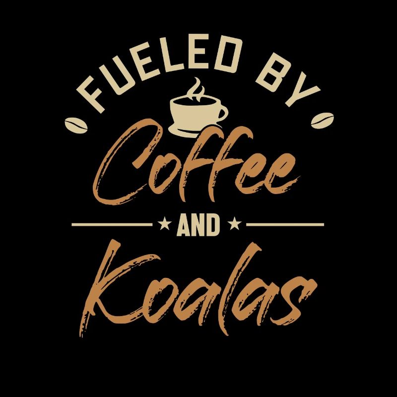 Alimenté par le café et les koalas Koalabear Eucalyptus