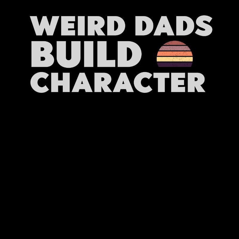 Weird Dads Make Up Character Funny Dad