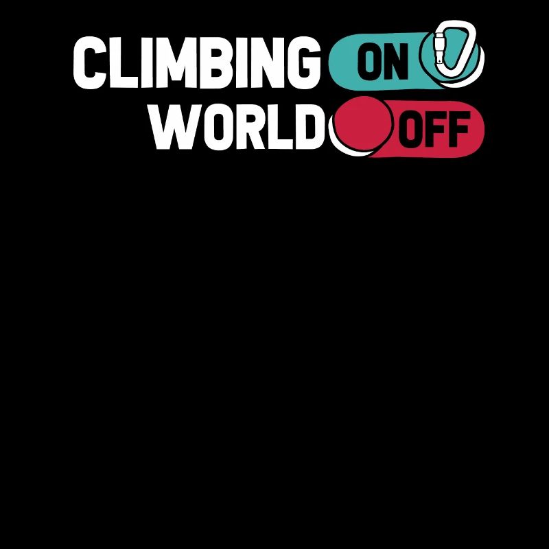 Klettern Kletterer Climbing On World Off