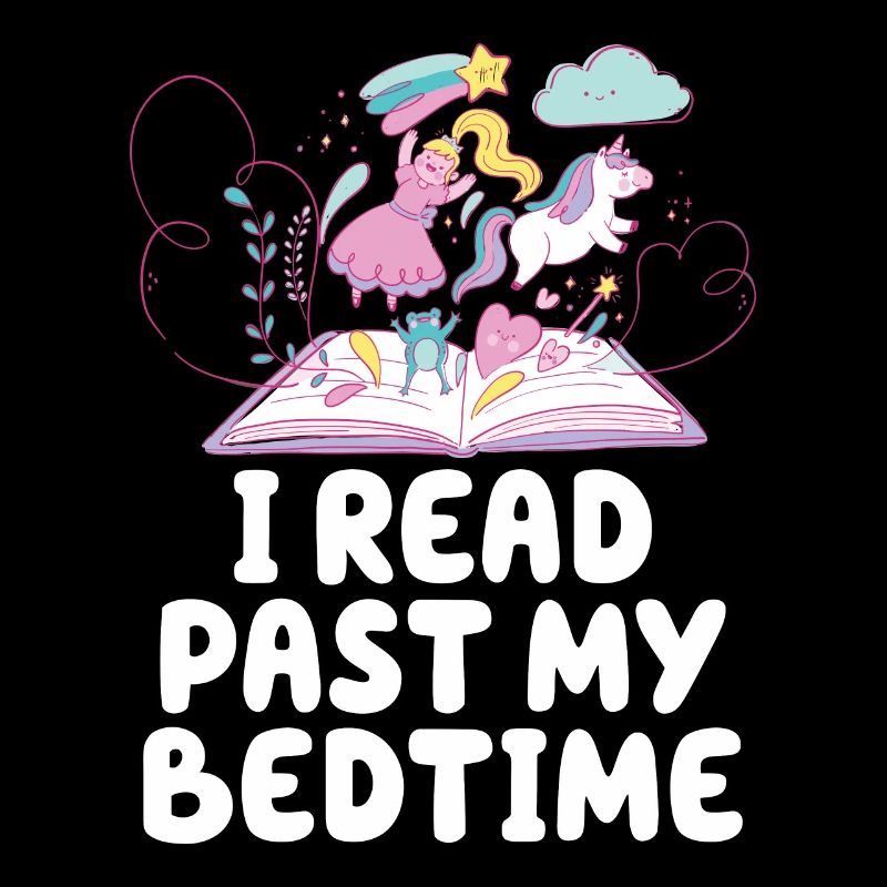 Ich Lese Nach Der Schlafenszeit Einhorn