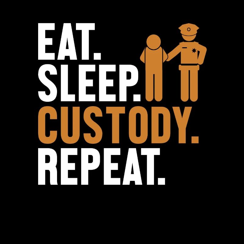 Manger Dormir Garde à vue Répéter les corrections des gardiens de prison