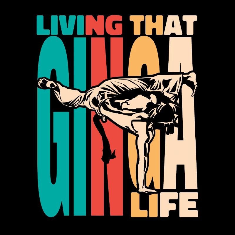Vivre cette vie ginga Ginga Capoeirista Danse
