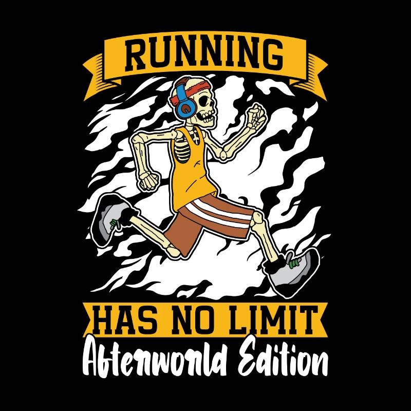 Runner Jogger Runner Running Skeleton