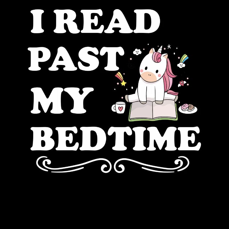 Je lis licorne après le coucher