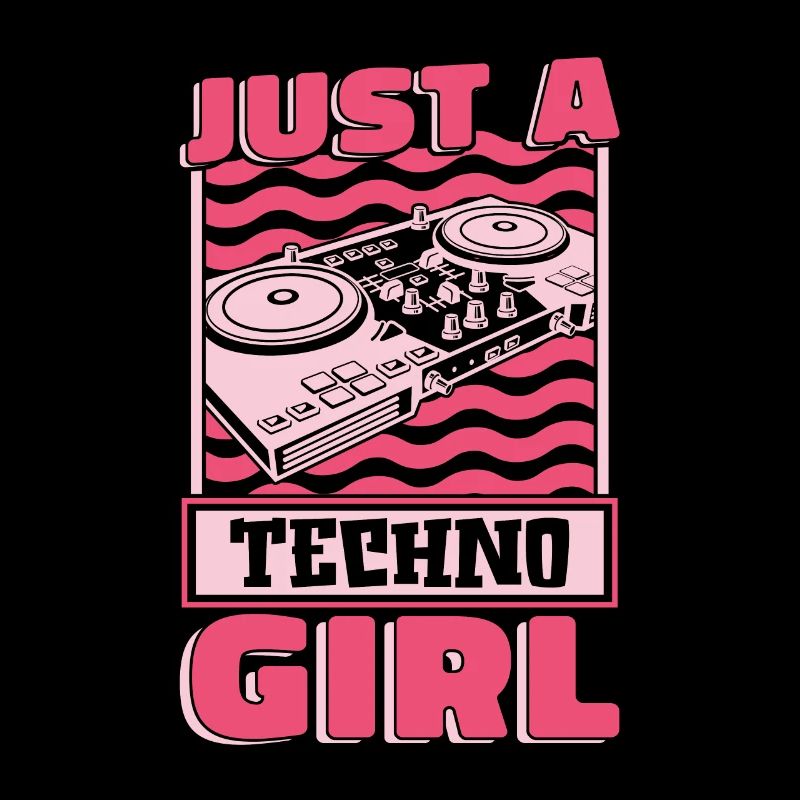 Techno Raver Just A Techno Girl