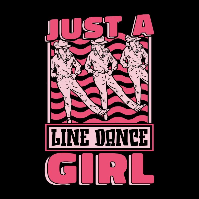 Line Dance Just A Line Dance Girl