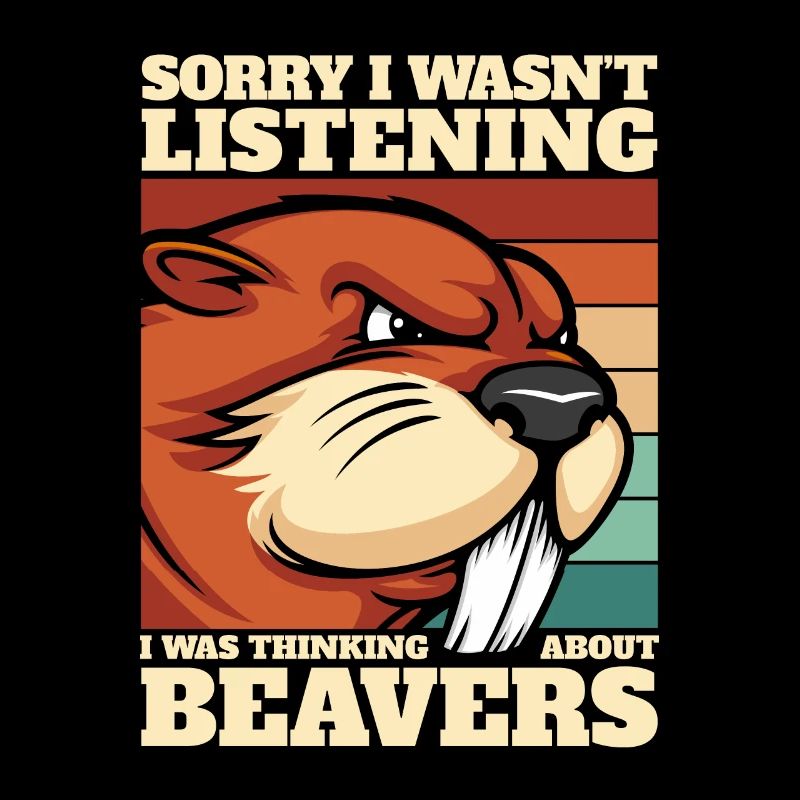 Dachte an Biber Castor Canadensis