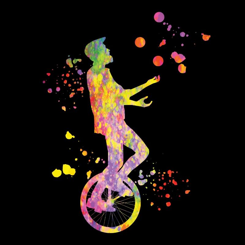Einradfahrer Einradfahren Einrad