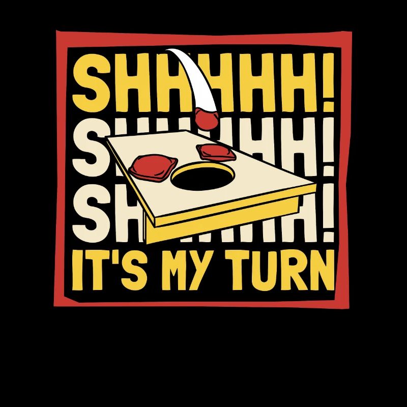 Psst, ich bin dran Spielbretter Sitzsack